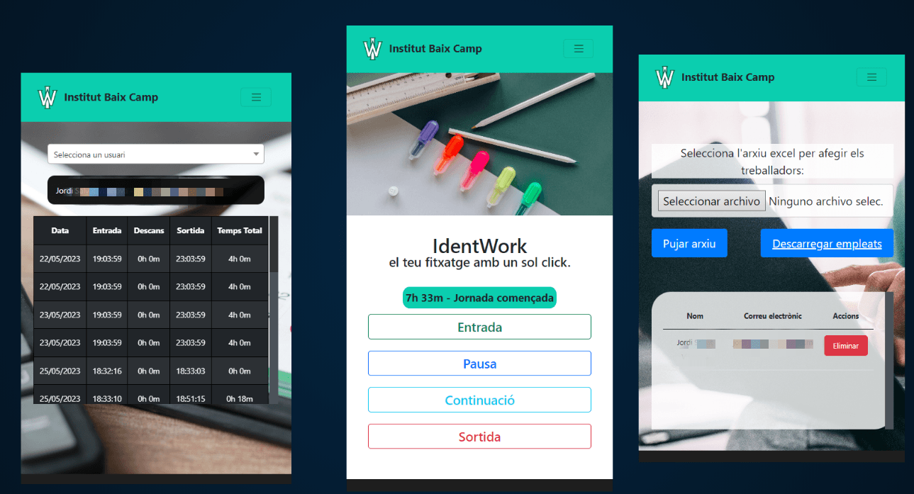Proyecto IdentWork - Aplicación Web